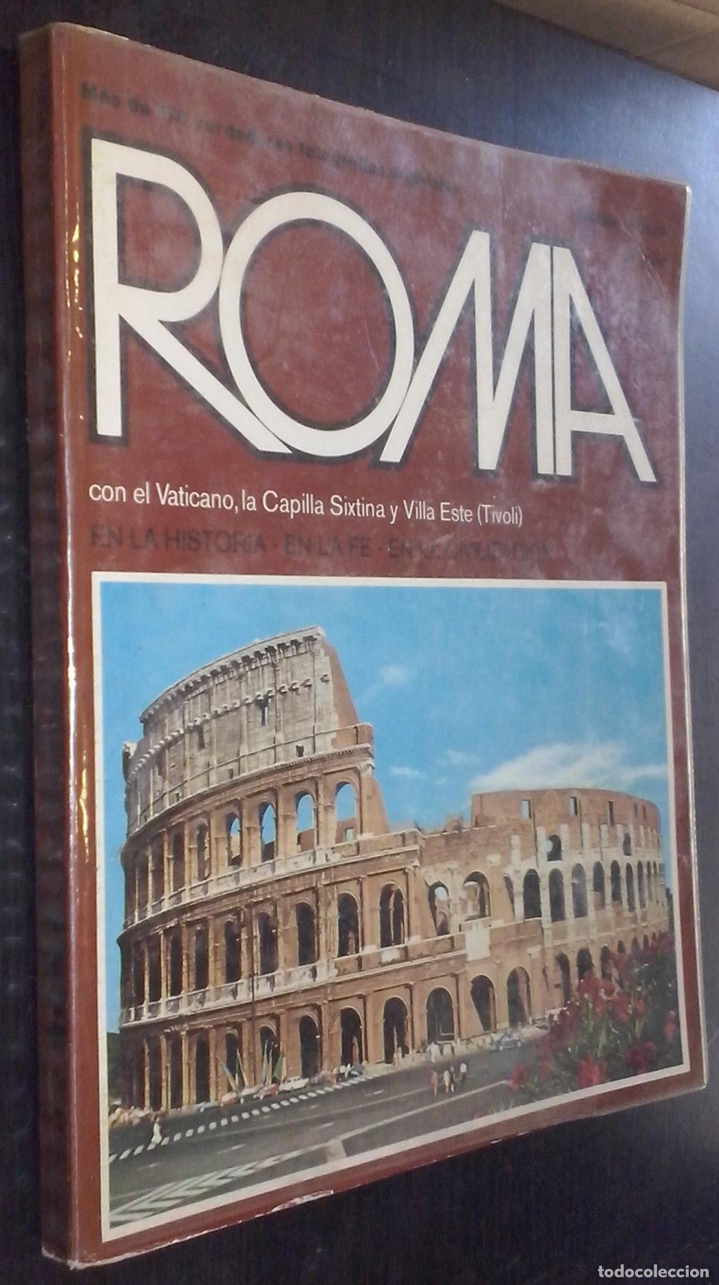 Libri di seconda mano: Roma con el Vaticano, la Capilla Sixtina y Villa Este (Tivoli). En la historia. En la fe. En la civi