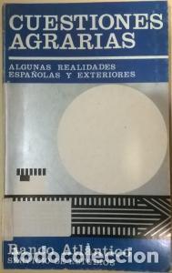 Livros em segunda m&atilde;o: Cuestiones agrarias. Algunas realidades espa&ntilde;olas y exteriores - AN&Oacute;NIMO: