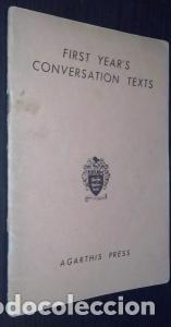 Libri di seconda mano: First Year's Conversation Texts - AN&Oacute;NIMO: