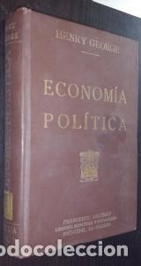 Libros: Econom&iacute;a pol&iacute;tica - GEORGE, Henry: