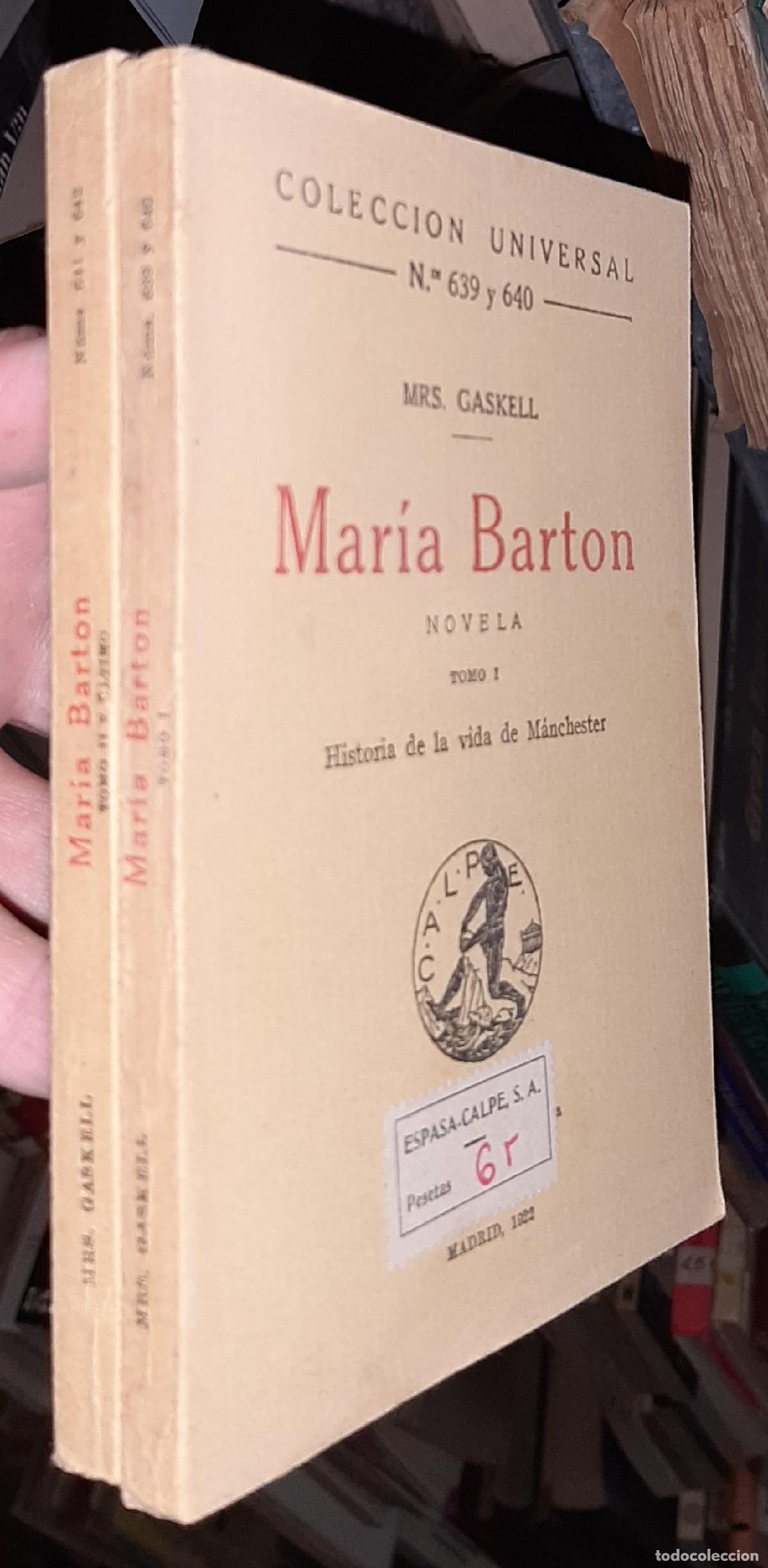 Libri di seconda mano: Mar&iacute;a Barton - GASKELL, Mrs.: