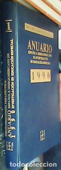 Livres: Anuario espa&ntilde;ol e iberoamericano de investigaci&oacute;n en educaci&oacute;n especial 1990. Psico - pedagog&iacute;a tera