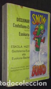 B&uuml;cher: Diccionario escolar castellano-euskera (batua) - GERE&Ntilde;O, Xavier: