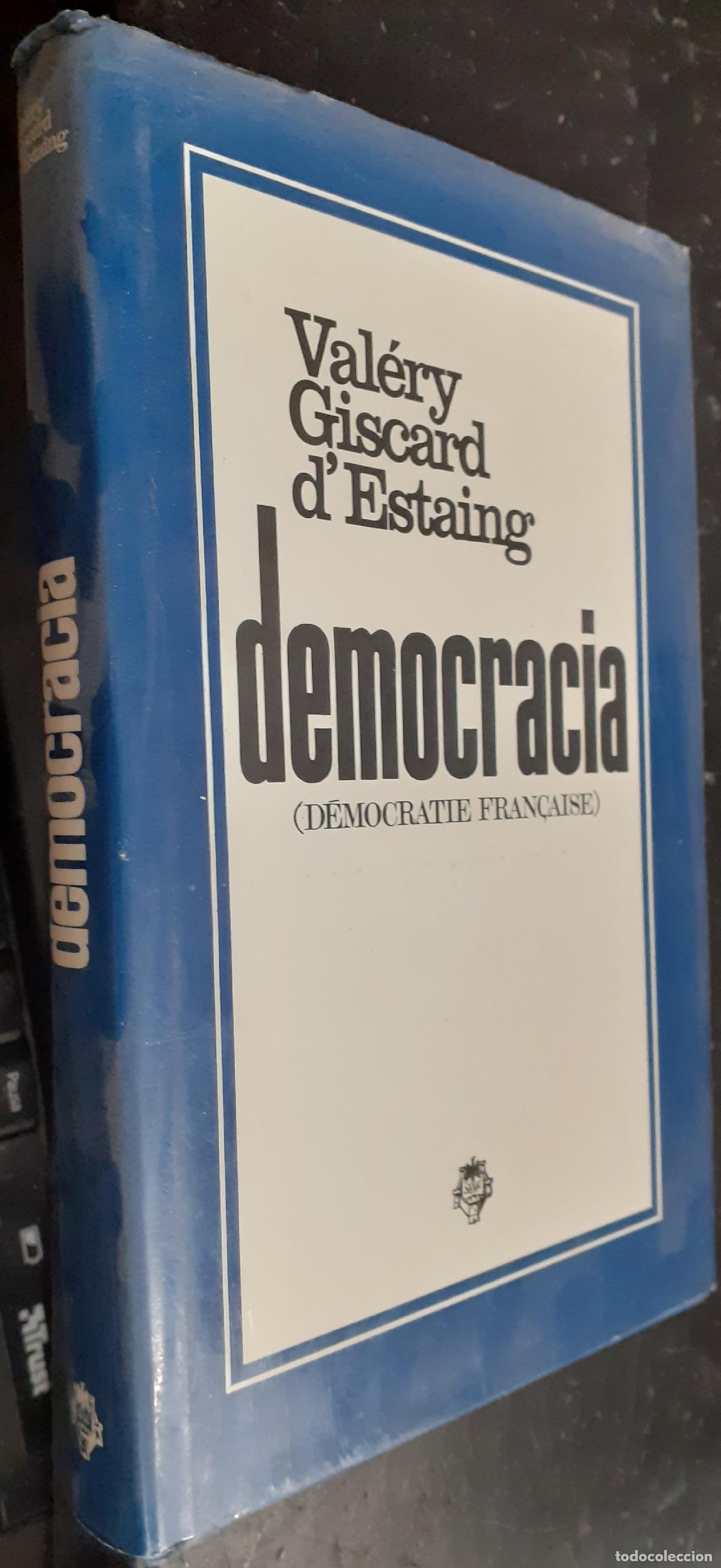 B&uuml;cher: Democracia (d&eacute;mocratie fran&ccedil;aise) - GISCARD D ESTAING, Valery: