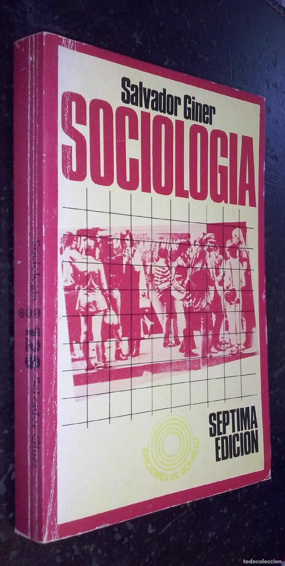 Libros: Sociolog&iacute;a - GINER, Salvador: - Foto 1