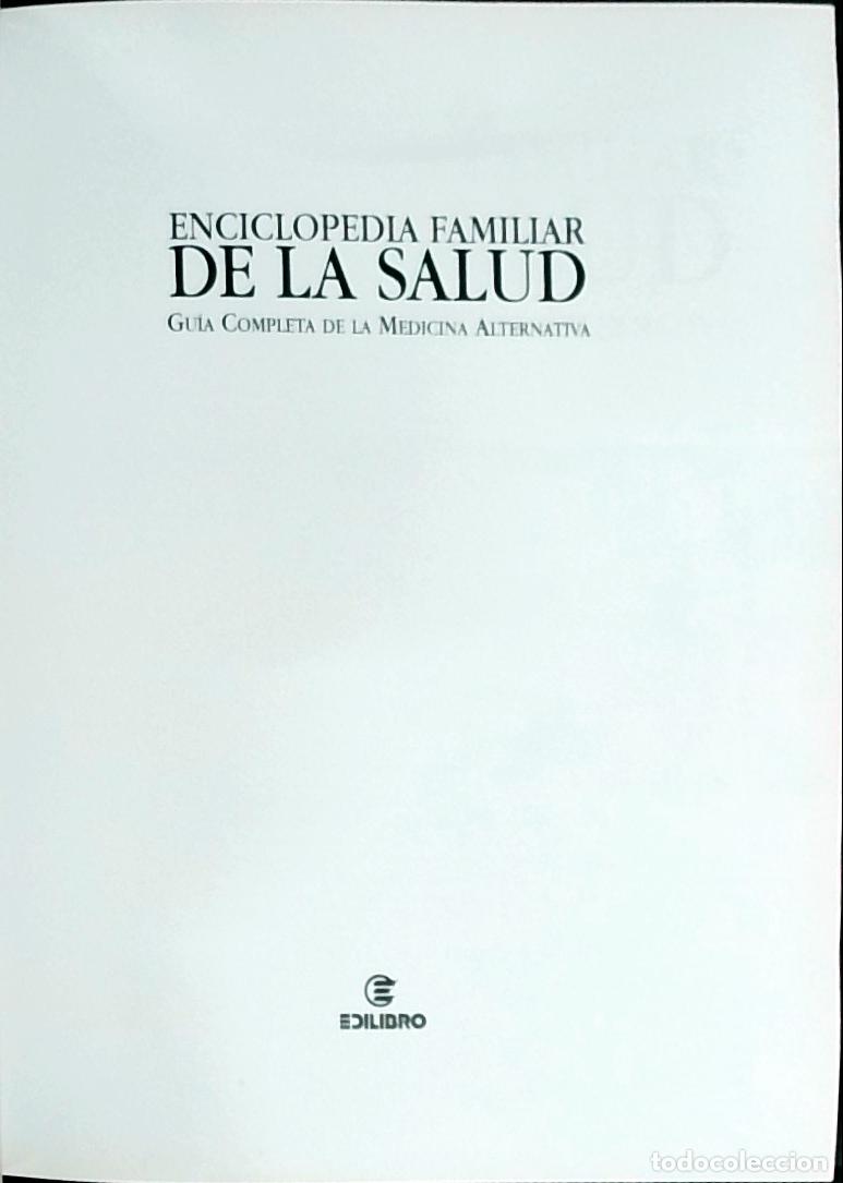 B&uuml;cher: Enciclopedia familiar de la salud. Gu&iacute;a completa de la medicina alternativa - Autores varios:
