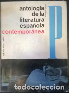 Libros: Antolog&iacute;a de la Literatura Espa&ntilde;ola por... - BAGU&Eacute;, Esteban: