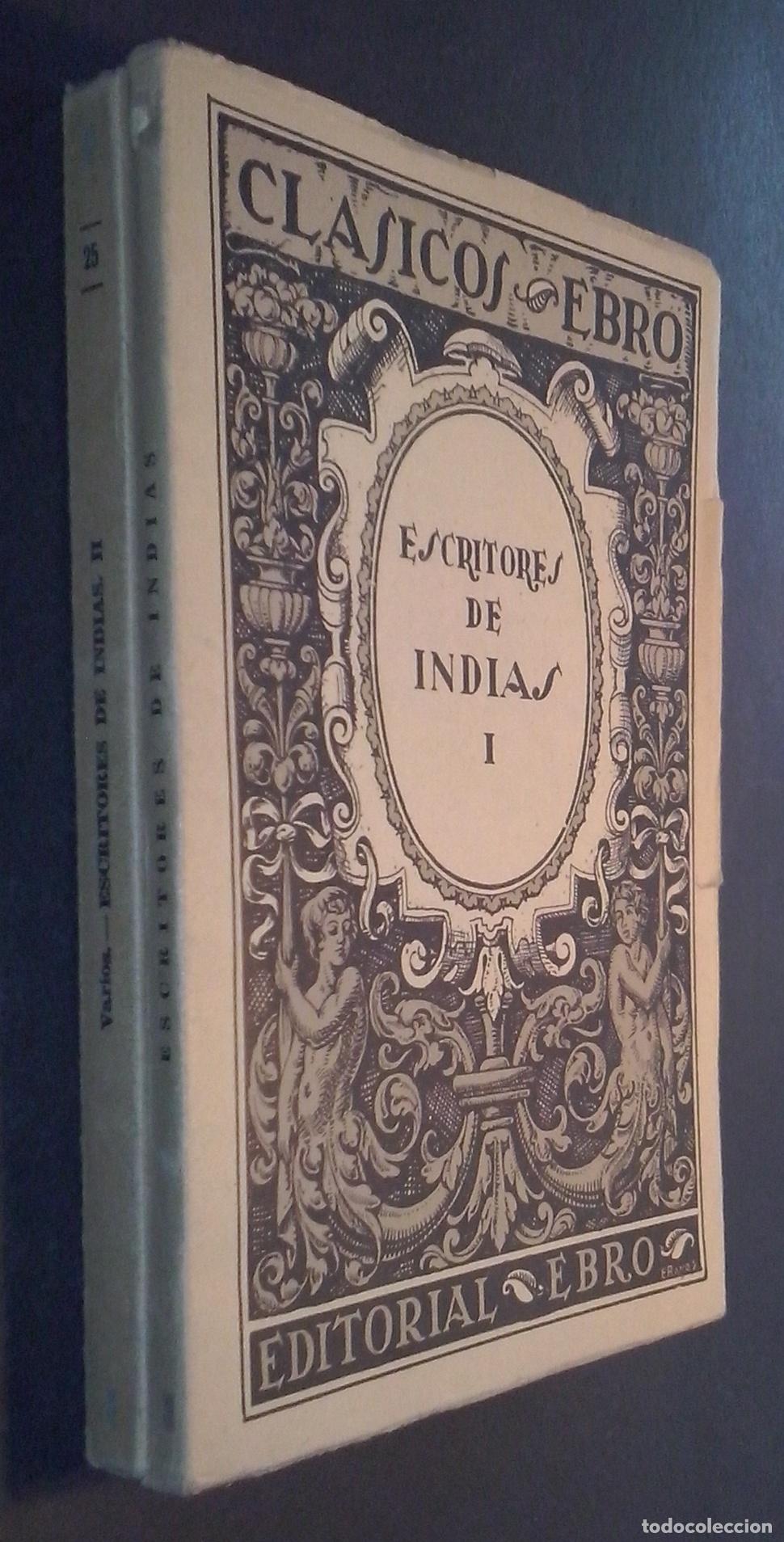 Libros: Escritores de Indias. 2 tomos - BALLESTEROS, Manuel: - Foto 1