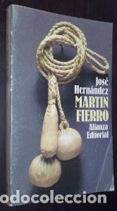 Libros: Mart&iacute;n Fierro - HERN&Aacute;NDEZ, Jos&eacute;: