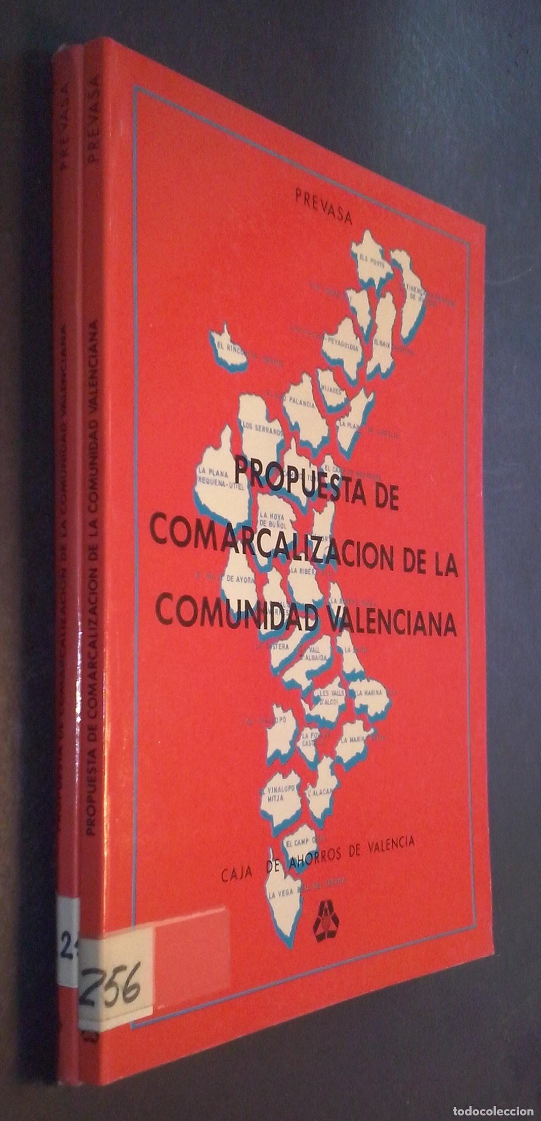 Libri di seconda mano: Propuesta de comarcalizaci&oacute;n de la Comunidad Valenciana. 2 tomos - HONRUBIA L&Oacute;PEZ, Jos&eacute; y OTROS: