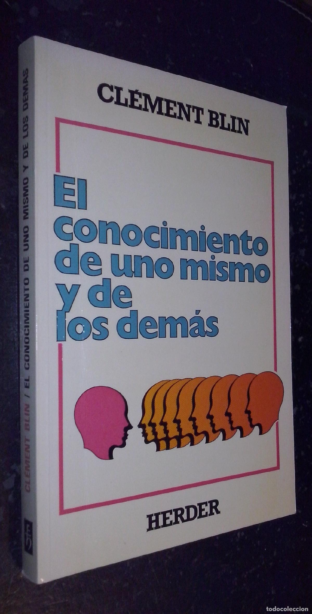 books: El conocimiento de uno mismo y de los dem&aacute;s - BLIN, Cl&eacute;ment: