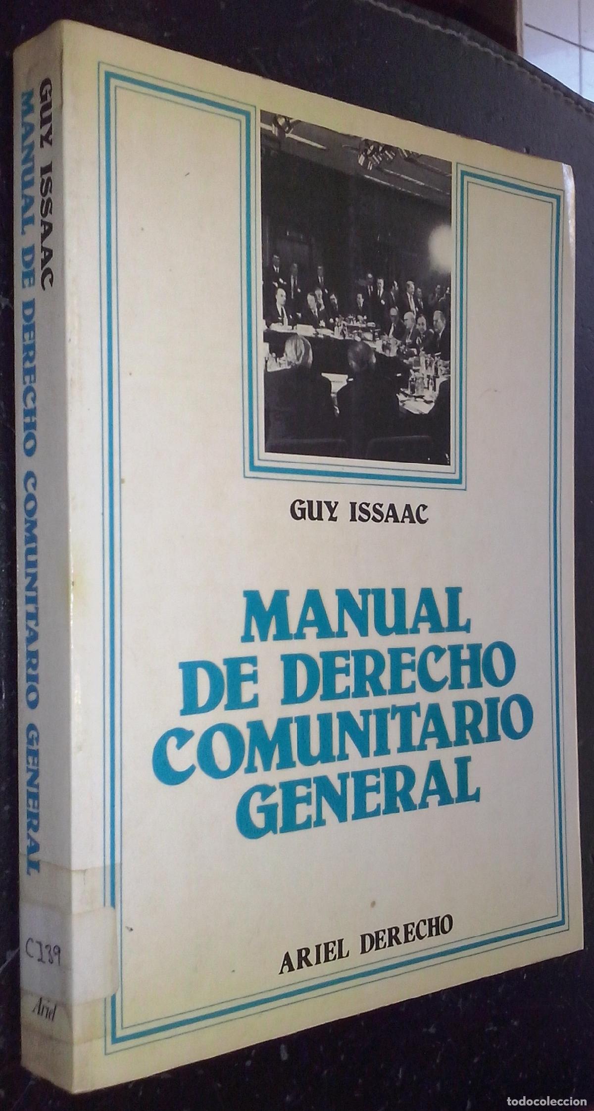 Libros: Manual de derecho comunitario general - ISSAAC, Guy: - Foto 1