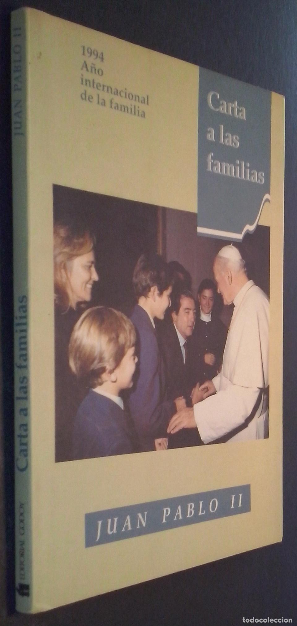 Libros: Carta a las familias - JUAN PABLO II:
