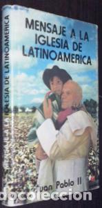 Livros em segunda m&atilde;o: Mensaje a la iglesia de latinoam&eacute;rica - JUAN PABLO II: