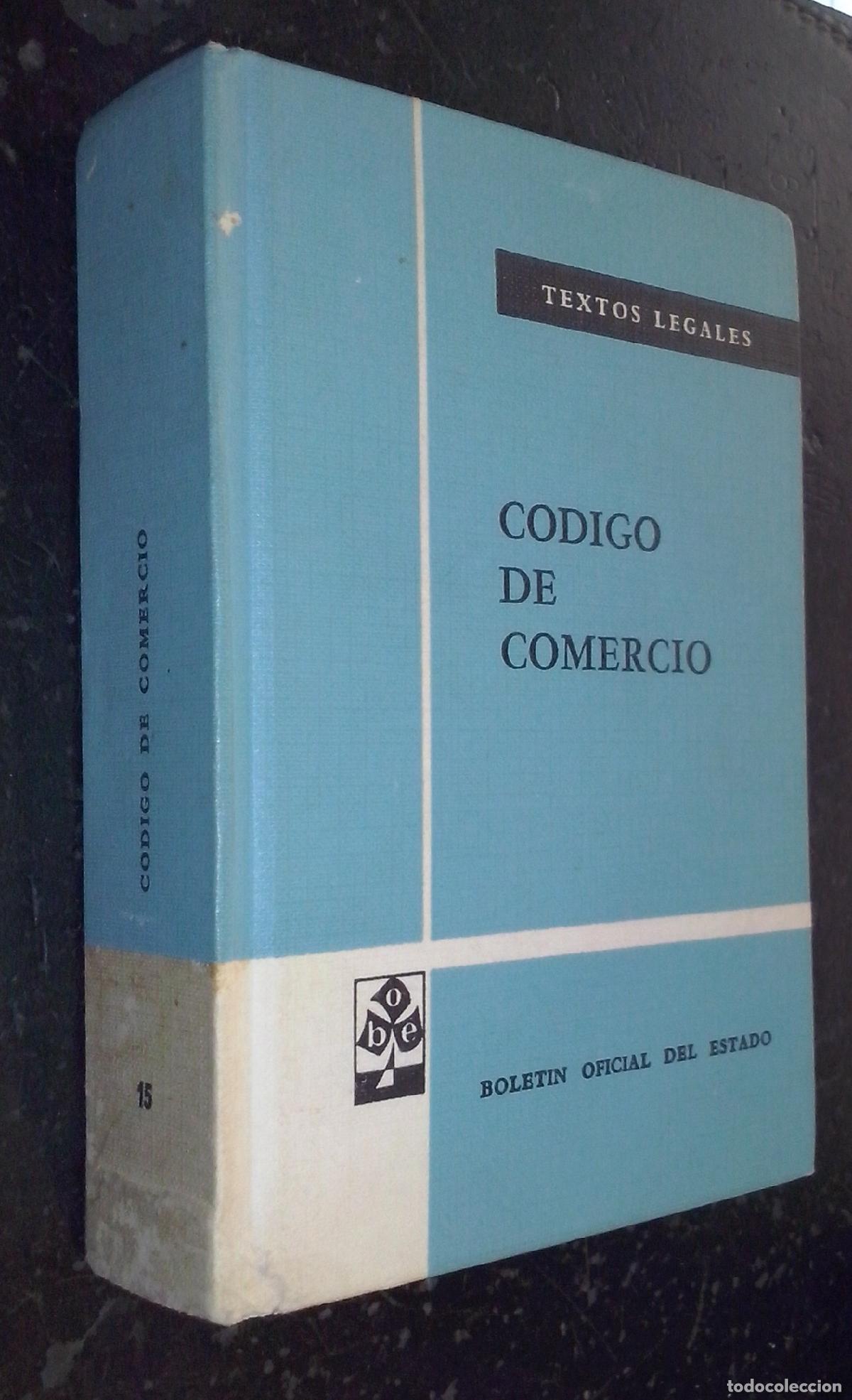books: C&oacute;digo de comercio - LEGISLACI&Oacute;N: