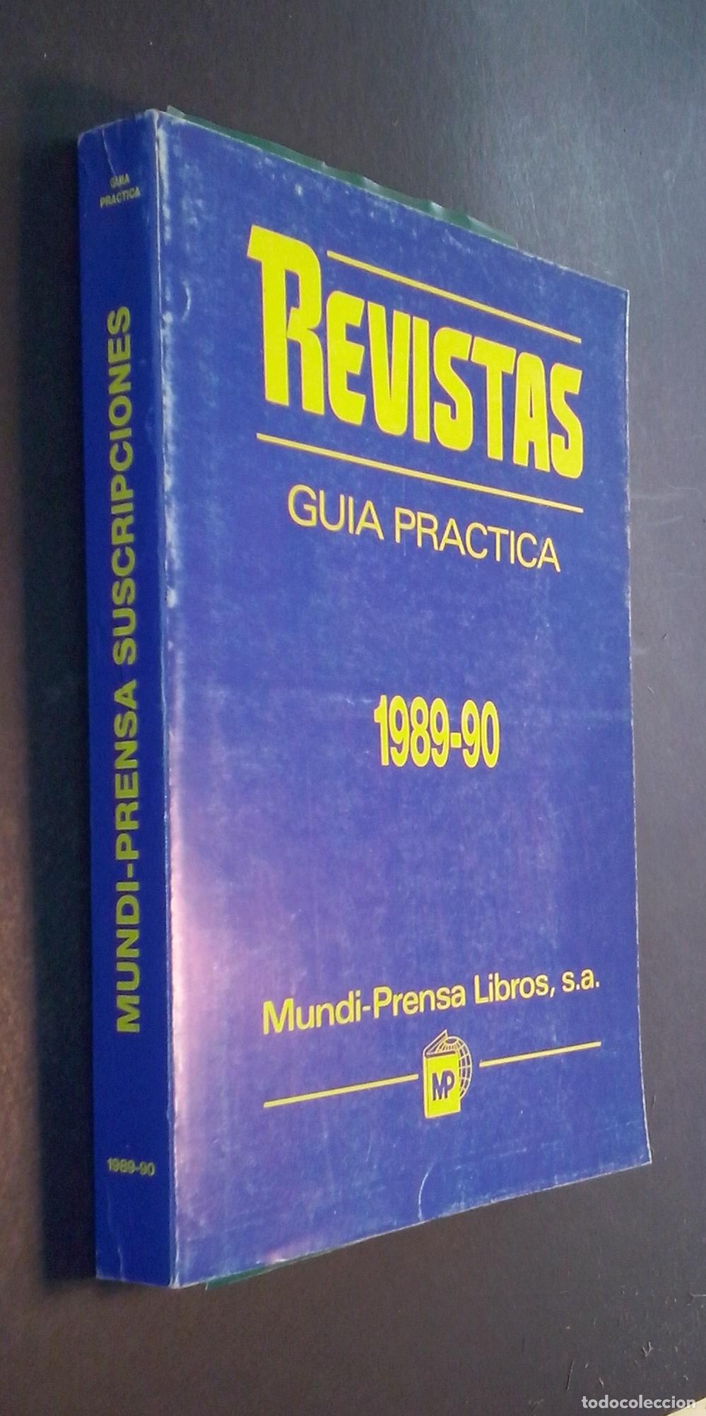 Libri di seconda mano: Revistas. Gu&iacute;a pr&aacute;ctica. 1989-90 - CAT&Aacute;LOGO: