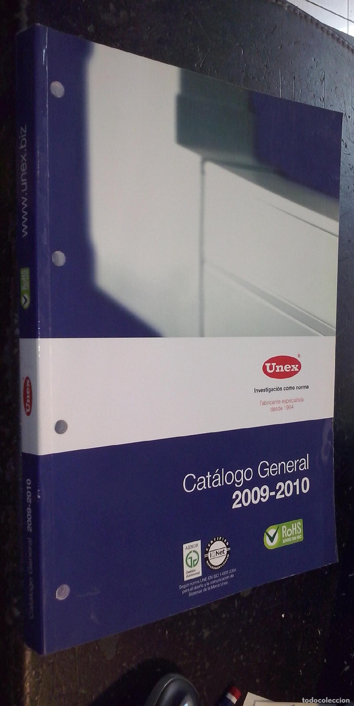 Libros: Unex. Investigaci&oacute;n como norma. Fabricante especialista desde 1964. Cat&aacute;logo general 2009-2010 - CAT