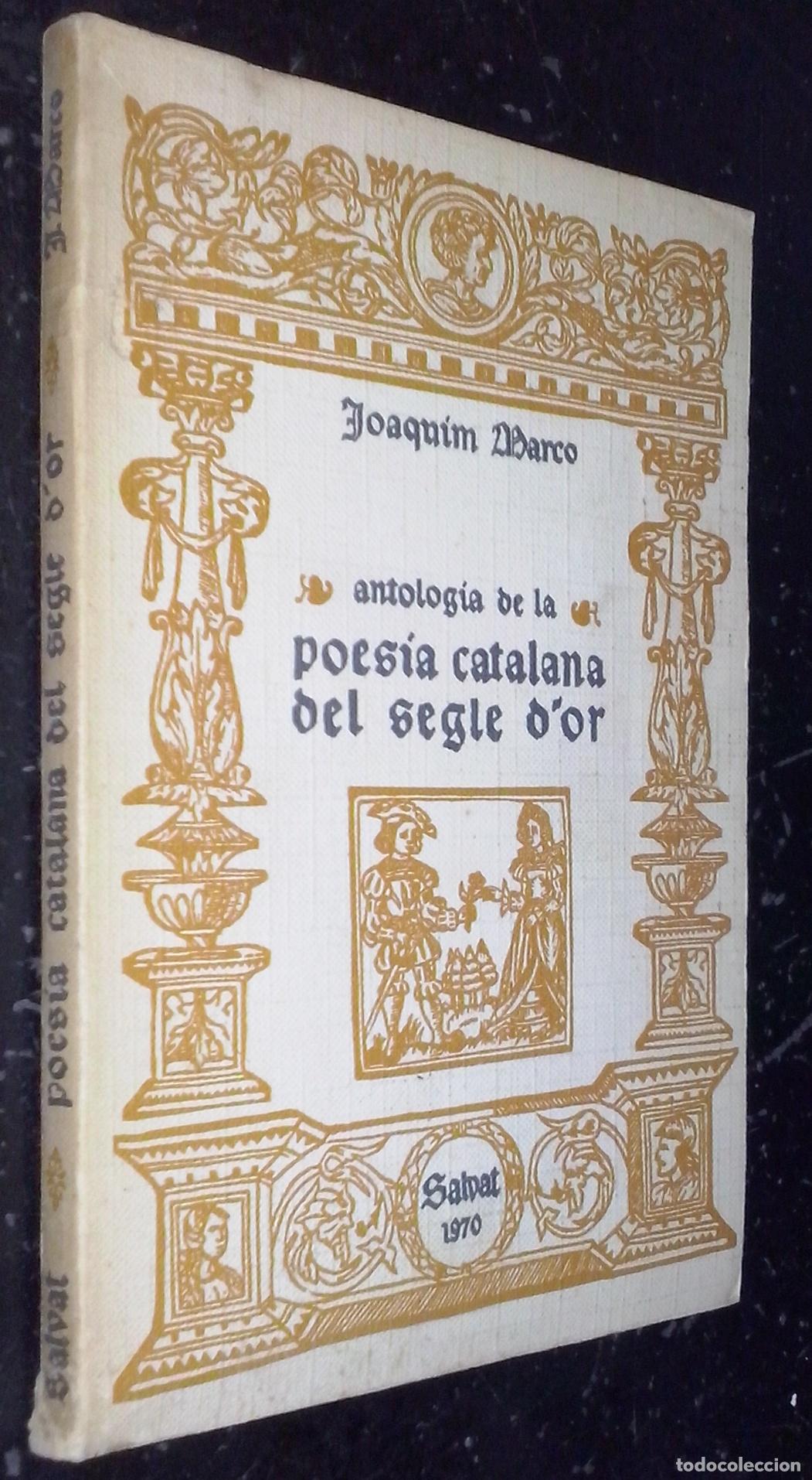 books: Antolog&iacute;a de la poes&iacute;a catalana del segle d'or - MARCO, Joaquim: