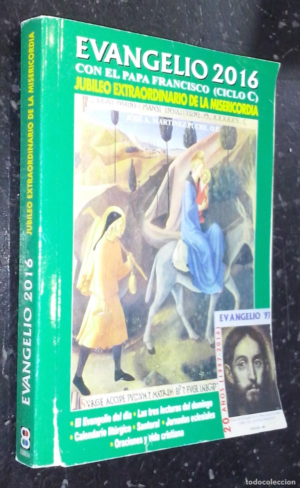 Livros em segunda m&atilde;o: Evangelio 2016. Con el Papa Francisco. Ciclo C. Jubileo extraordinario de la misericordia - MART&Iacute;NEZ