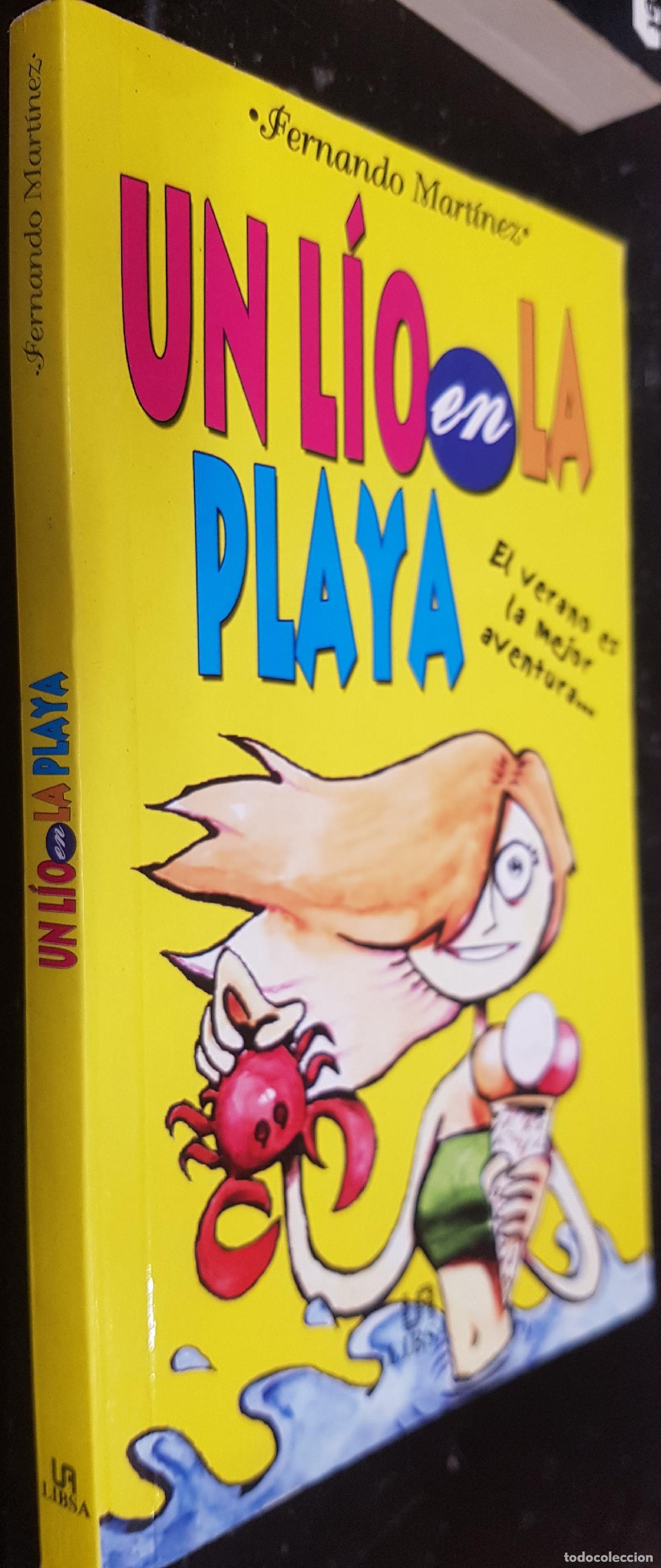 books: Un l&iacute;o en la playa - MART&Iacute;NEZ, Fernando: