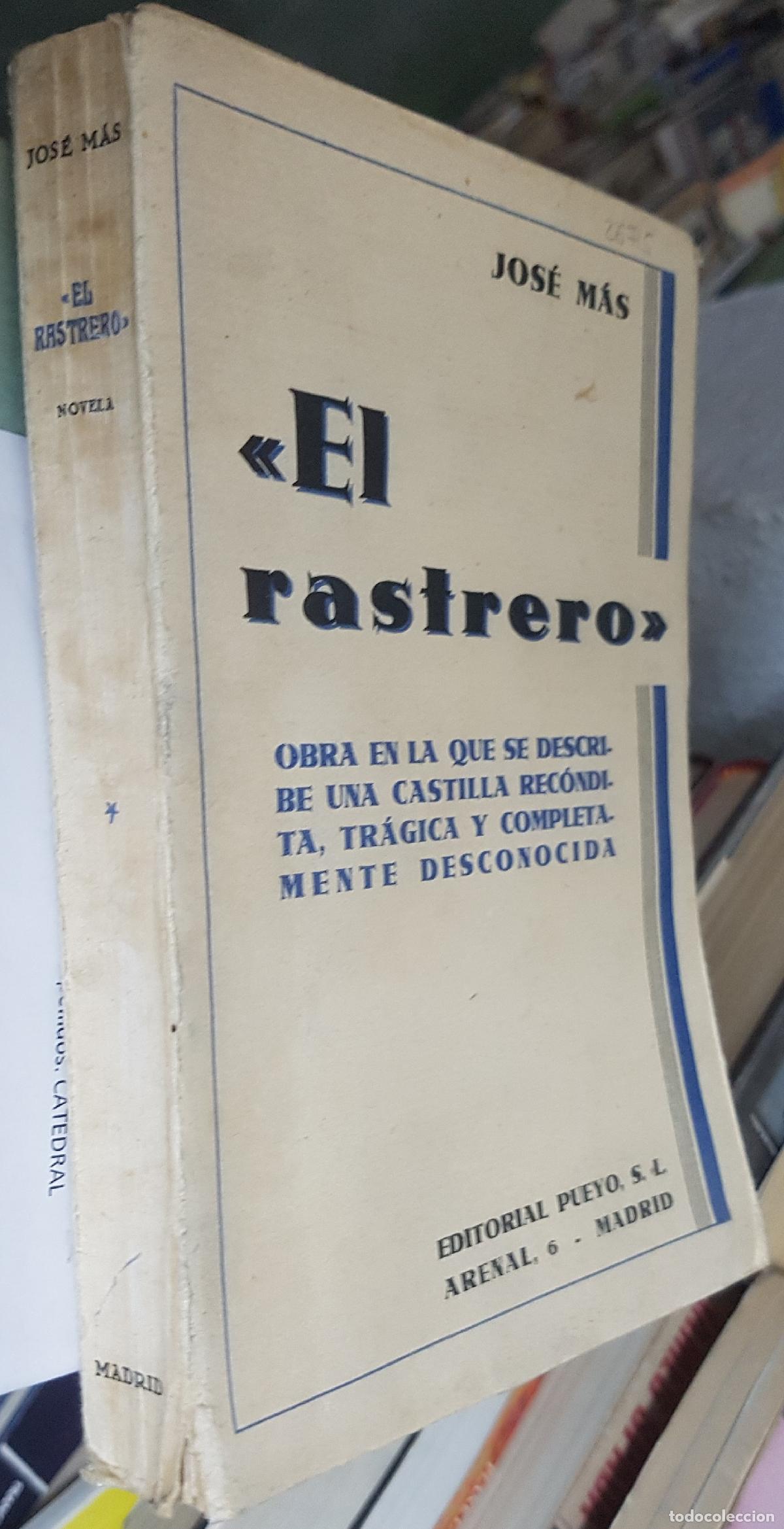 Libros: El rastrero - M&Aacute;S, Jo&eacute;: - Foto 1