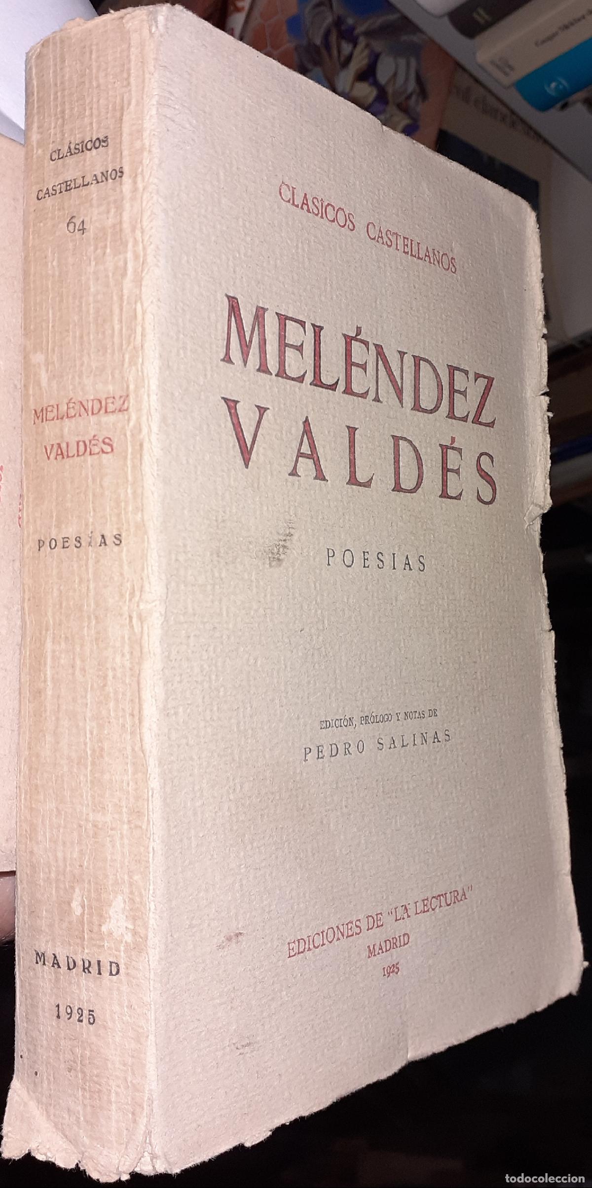 Livres: Poes&iacute;as - MEL&Eacute;NDEZ VALD&Eacute;S, Juan: