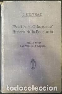 Libros: Historia de la econom&iacute;a - CONRAD, J.: - Foto 1