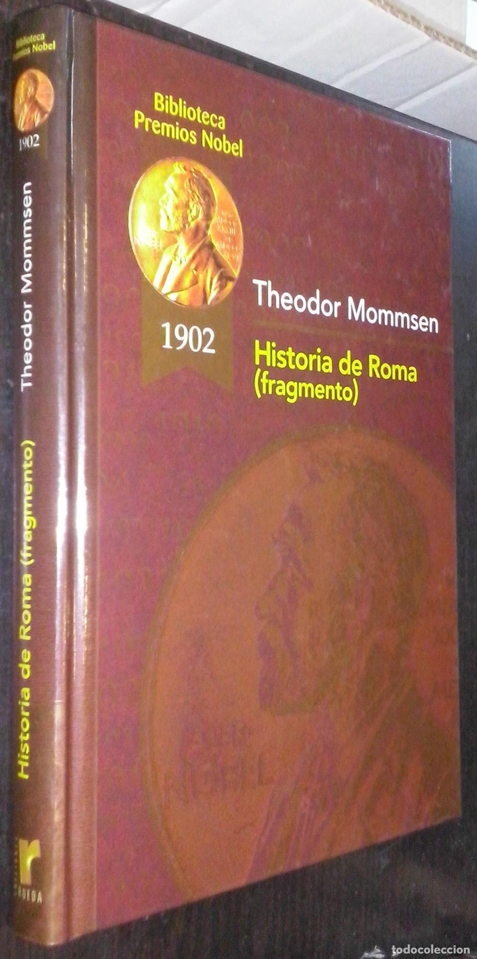 Libros: Historia de Roma (fragmento) - MOMMSEN, Theodor: