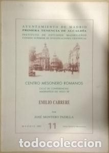 Libros: Emilio Carrere - MONTERO PADILLA, Jos&eacute;: