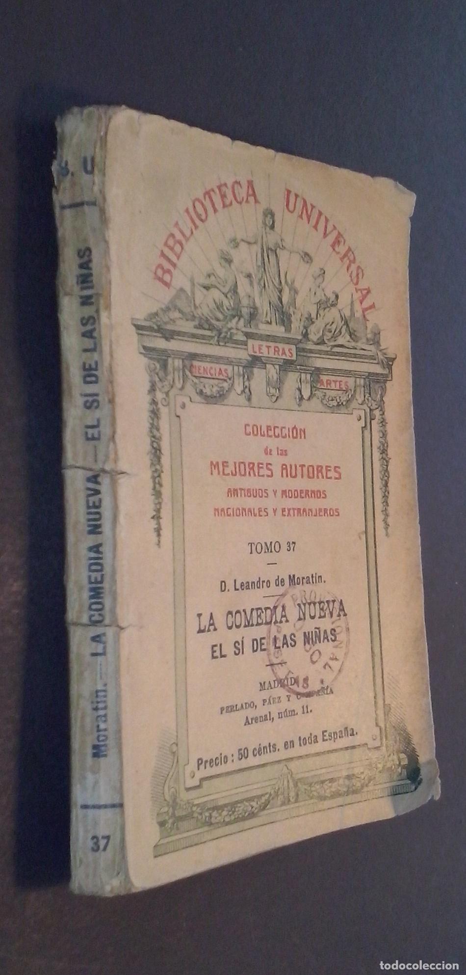 B&uuml;cher: La comedia nueva. El s&iacute; de las ni&ntilde;as - MORAT&Iacute;N, Leandro F.: