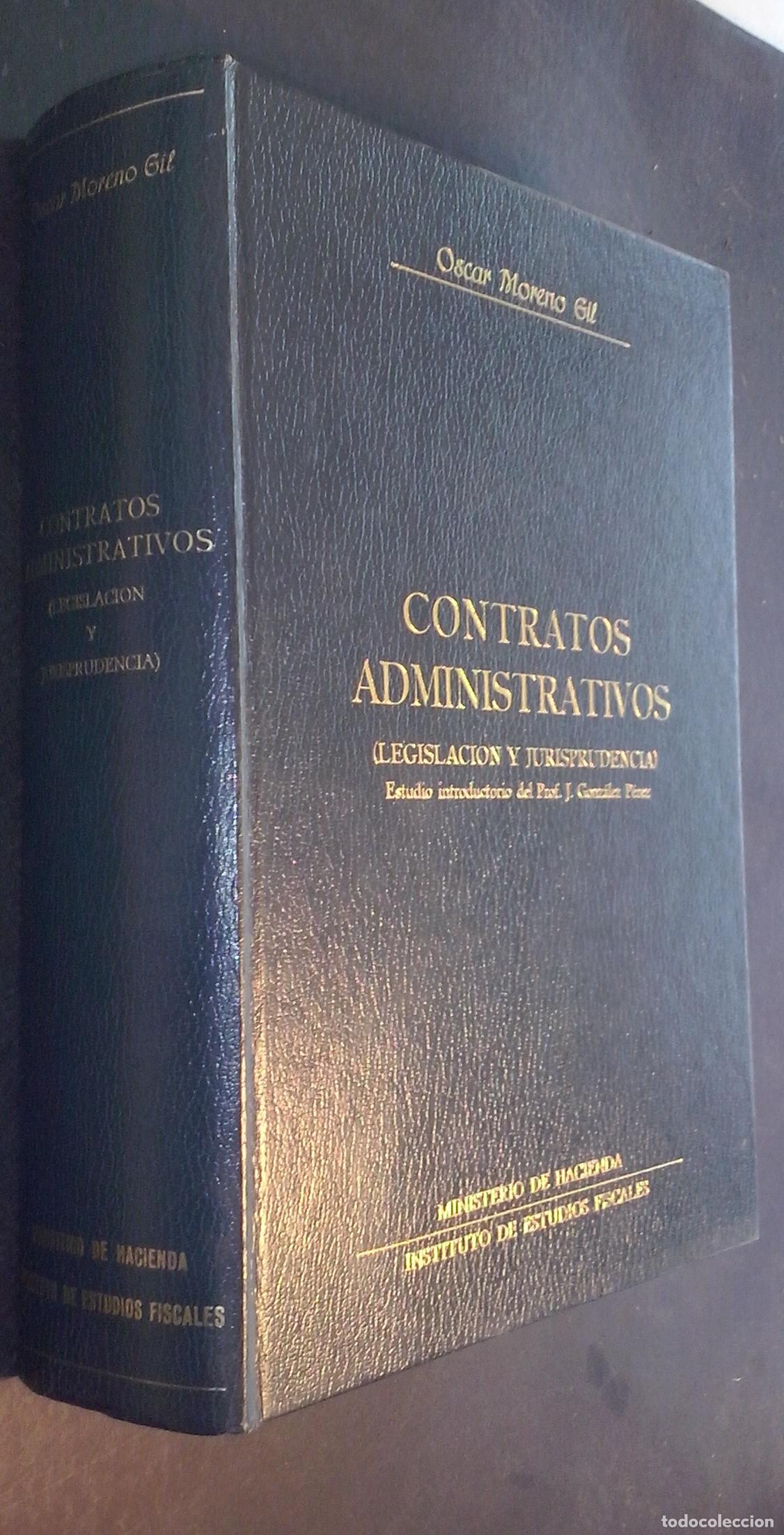 B&uuml;cher: Contratos administrativos (Legislaci&oacute;n y jurisprudencia) - MORENO GIL, &Oacute;scar: