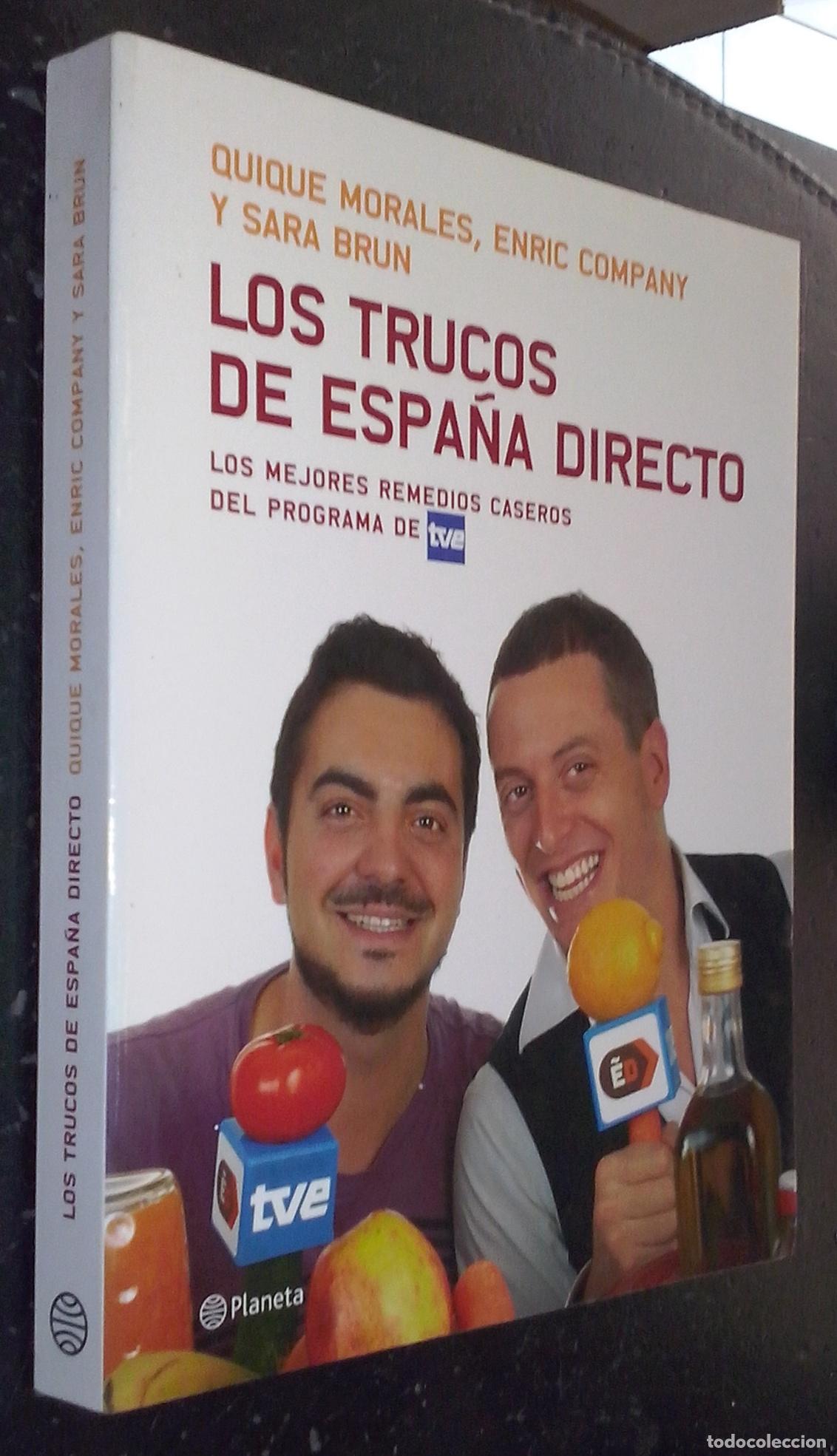 Libros: Los trucos de Espa&ntilde;a directo. Los mejores remedios caseros del programa de tve - MORALES, Quique; CO