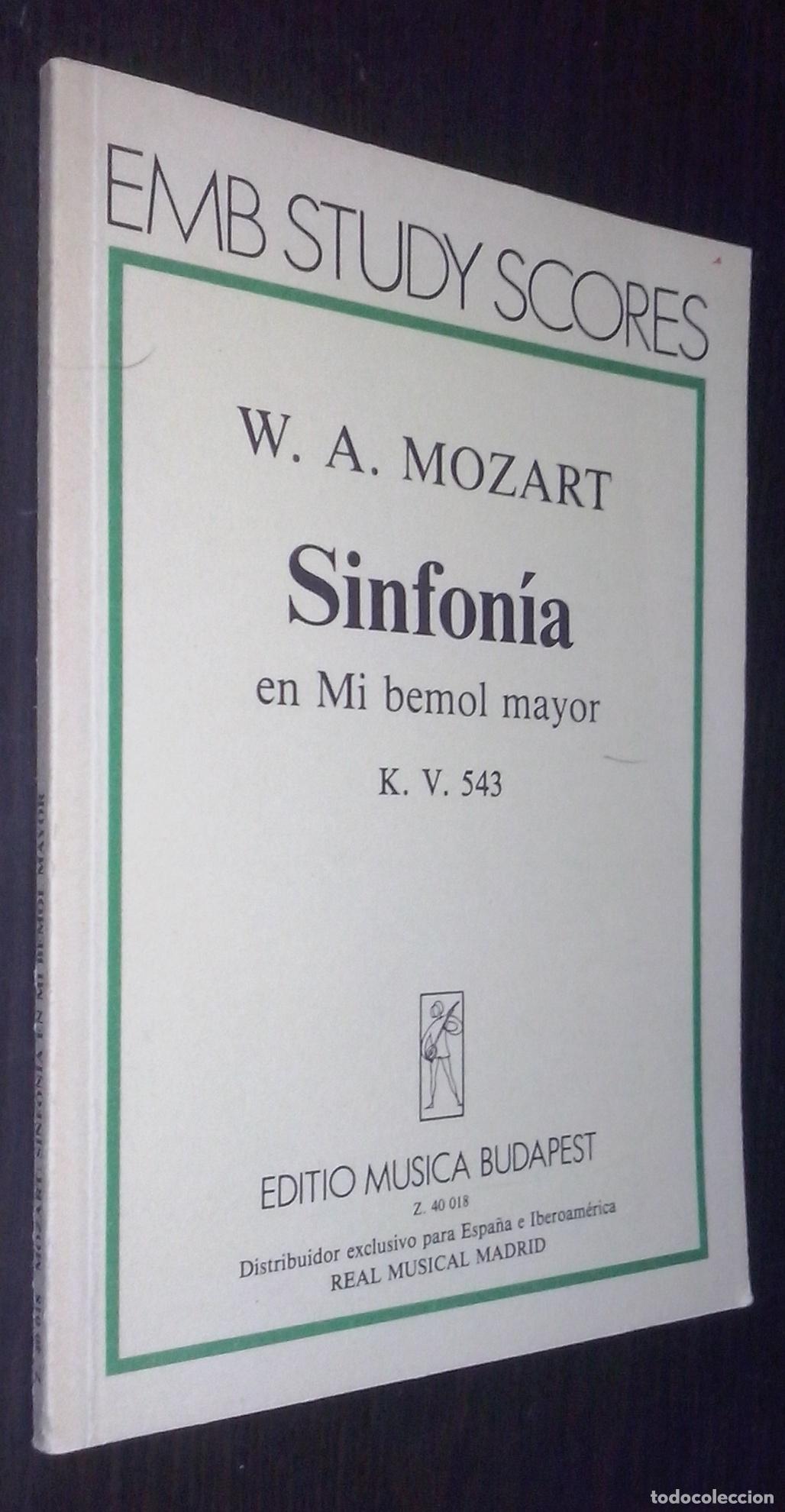 Libros: Sinfon&iacute;a en Mi bemol mayor K. V. 543 - MOZART, W. A.: