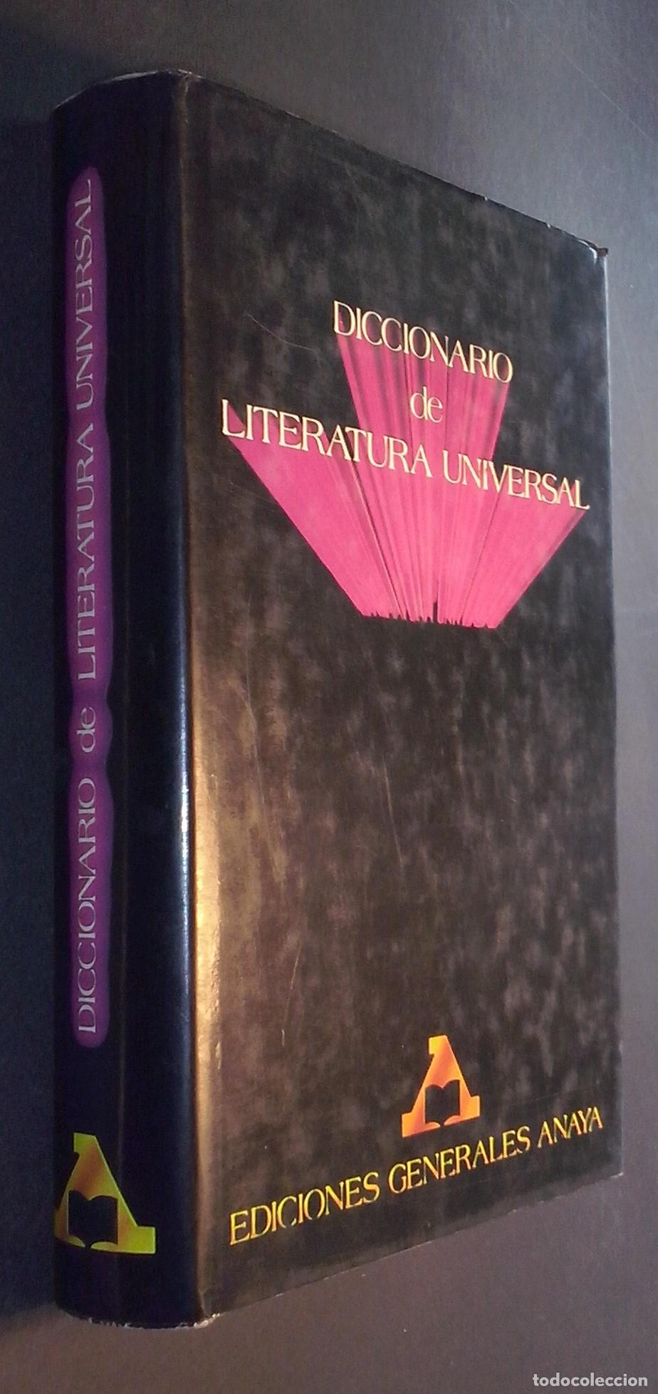 B&uuml;cher: Diccionario de literatura universal - DICCIONARIO: