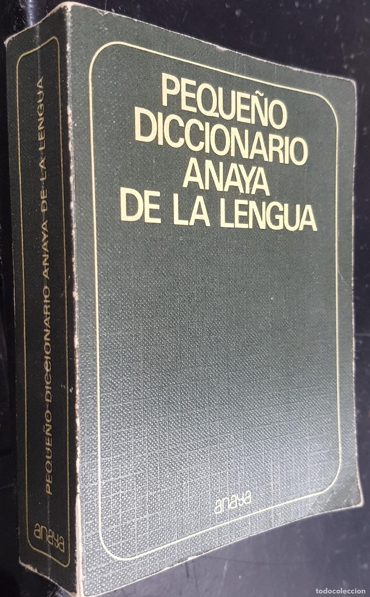 Libri di seconda mano: Peque&ntilde;o diccionario Anaya de la lengua - DICCIONARIO: