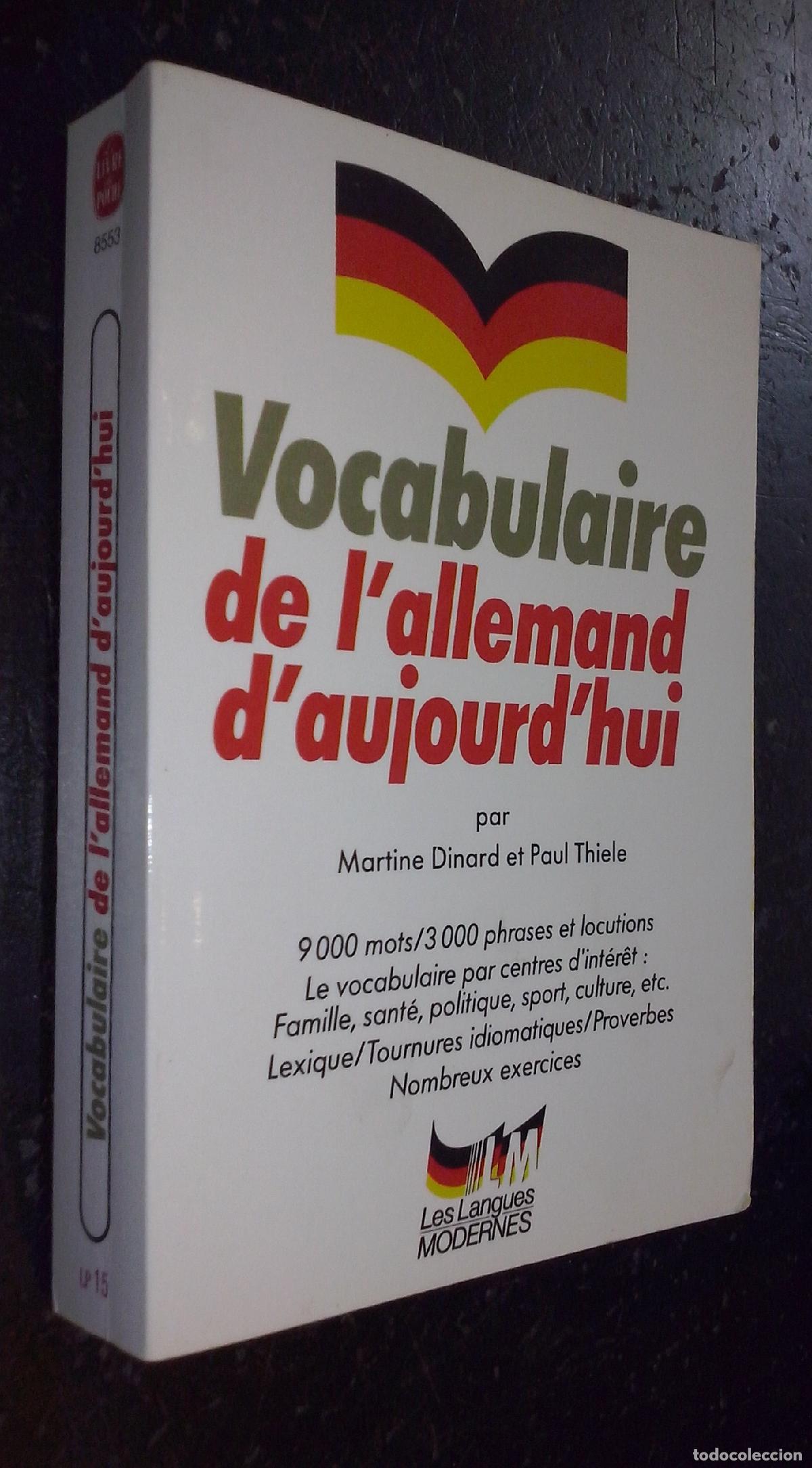 books: Vocabulaire de l allemand d aujourd hui - DINARD, Martine et THIELE, Paul: