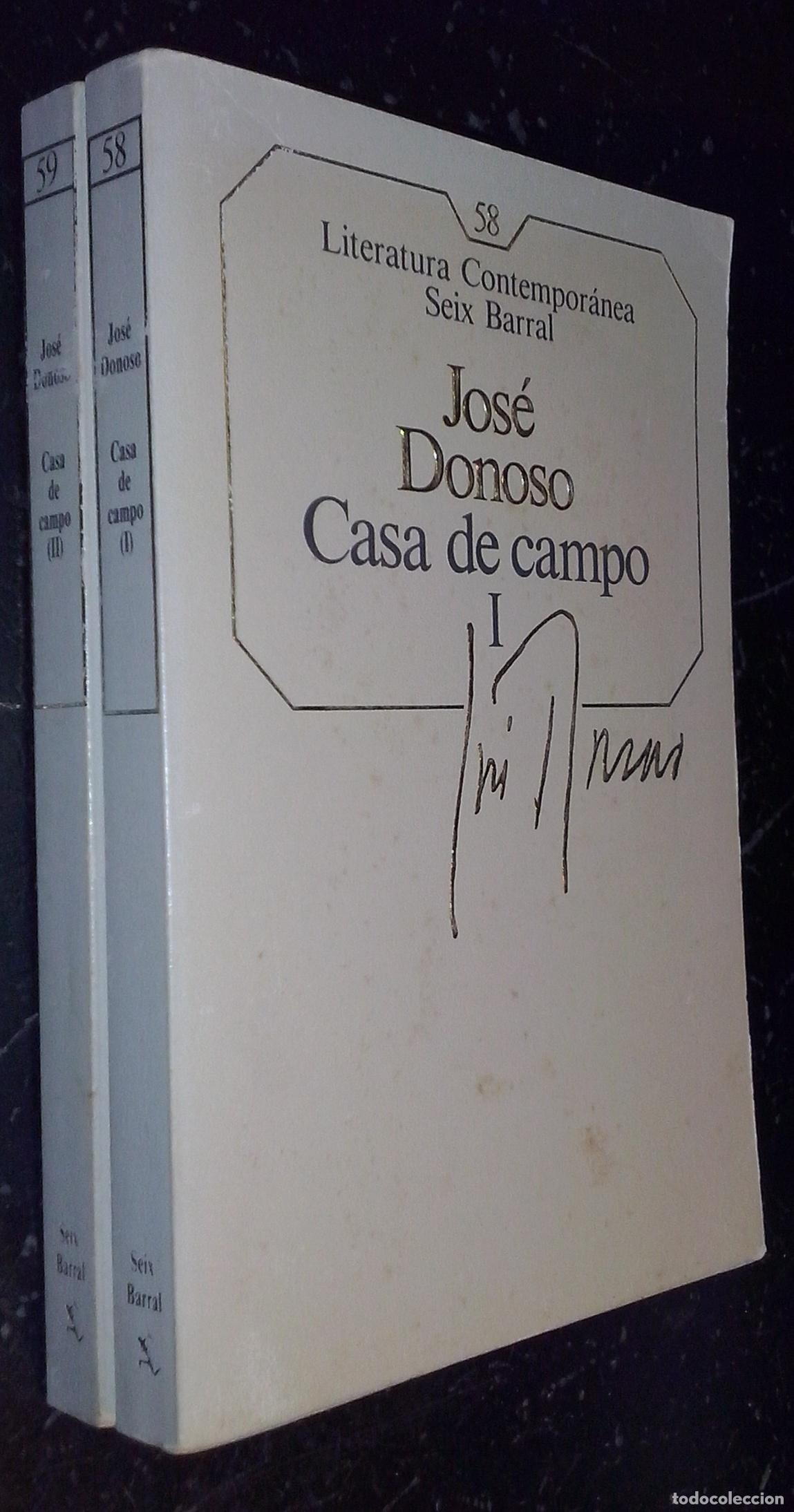 Libros: Casa de campo. 2 tomos - DONOSO, Jos&eacute;: - Foto 1