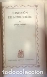 Libri di seconda mano: Confesi&oacute;n de medianoche - DUHAMEL, Georges: