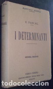 Libros: I determinanti - PASCAL, Ernesto: - Foto 1
