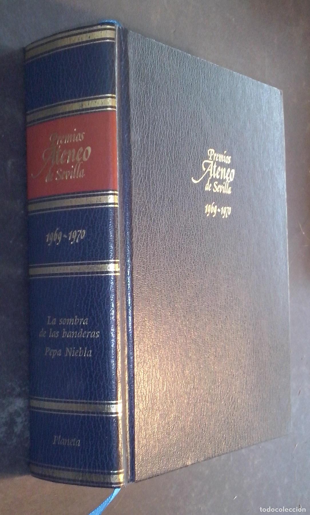 Libros: Premios Ateneo de Sevilla. 1969-1970: La sombra de las banderas. Pepa Niebla - POMBO ANGULO, Manuel