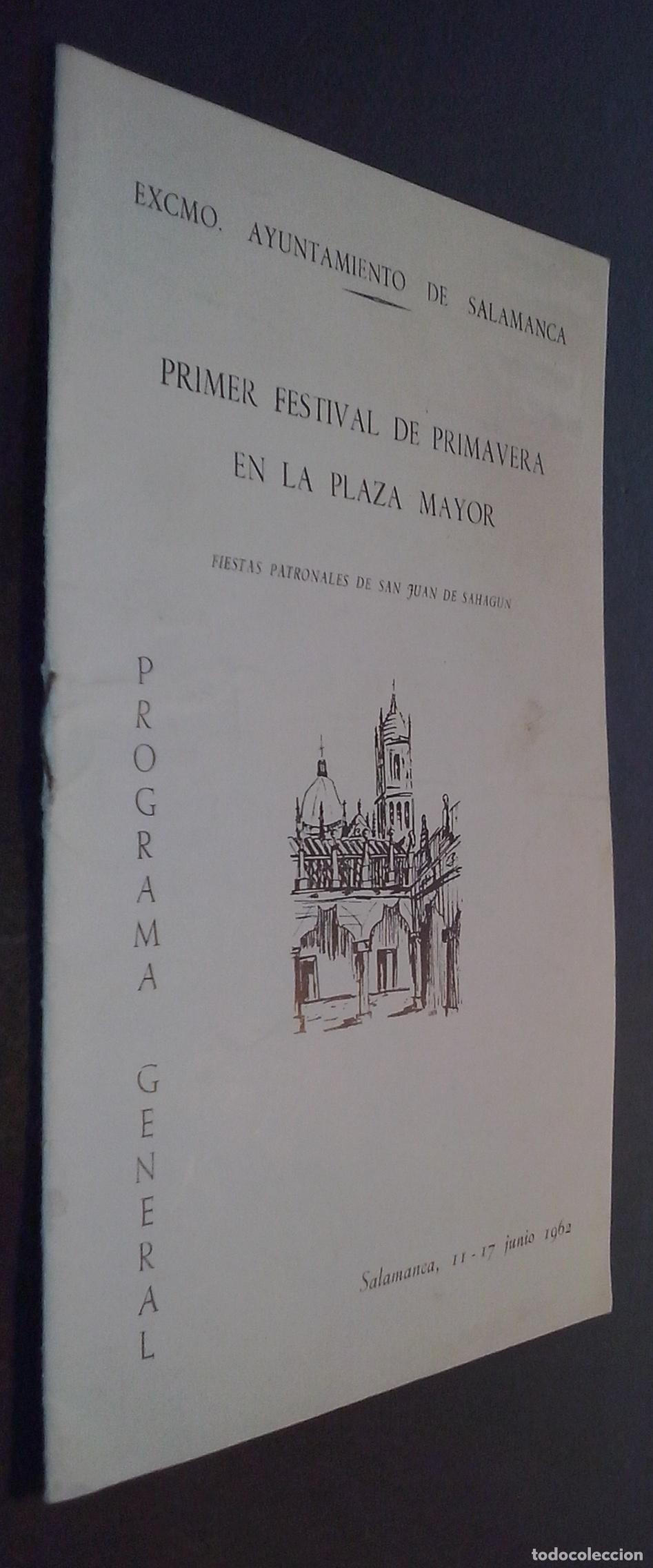 Libros: Primer festival de Primavera en la Plaza Mayor. Fiestas Patronales de San Juan de Sahag&uacute;n - PROGRAMA