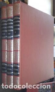 Livros em segunda m&atilde;o: Geograf&iacute;a universal ilustrada Sopena. Volumen I: El cielo, la tierra, el hombre. Volumen II: Los con