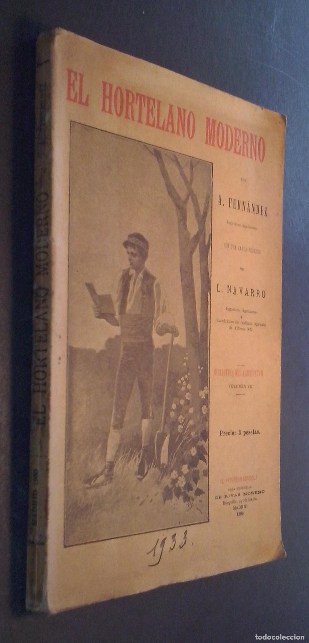 Libros: El hortelano moderno - FERN&Aacute;NDEZ, A.: - Foto 1