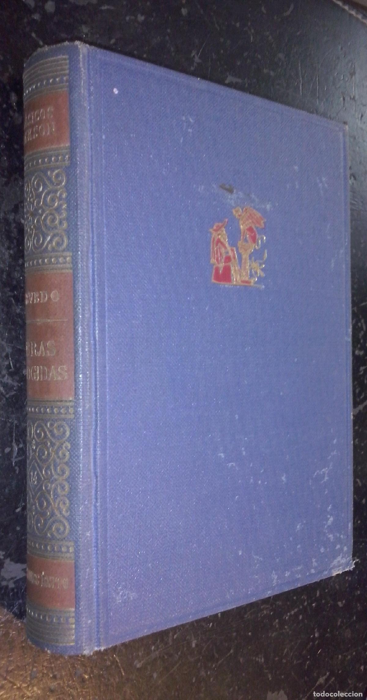 Livros em segunda m&atilde;o: Obras escogidas - QUEVEDO: