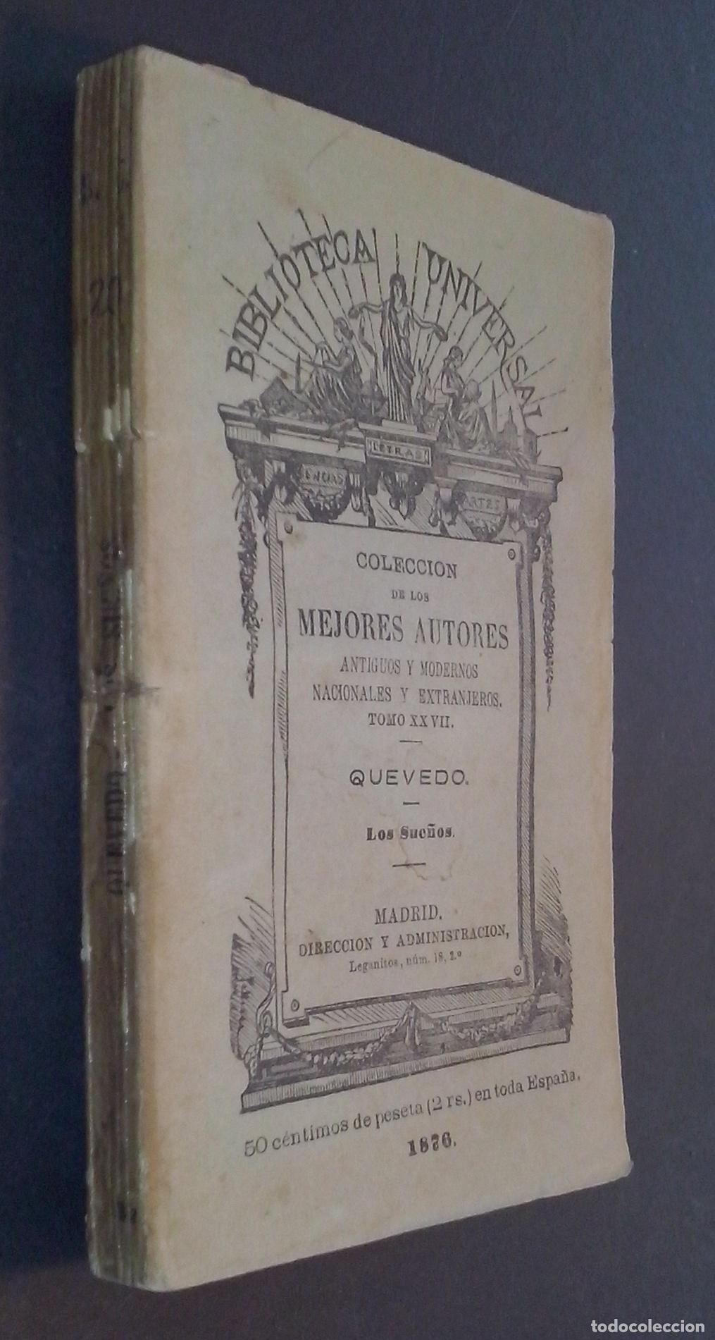 Libros: Los sue&ntilde;os - QUEVEDO VILLEGAS, Francisco de: - Foto 1