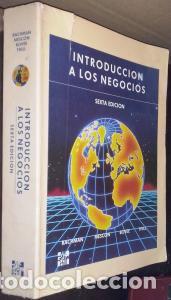 books: Introducci&oacute;n a los negocios - RACHMAN, David J.; MESCON, Michael H.; BOV&Eacute;E, Courtland L. y THILL, Jo