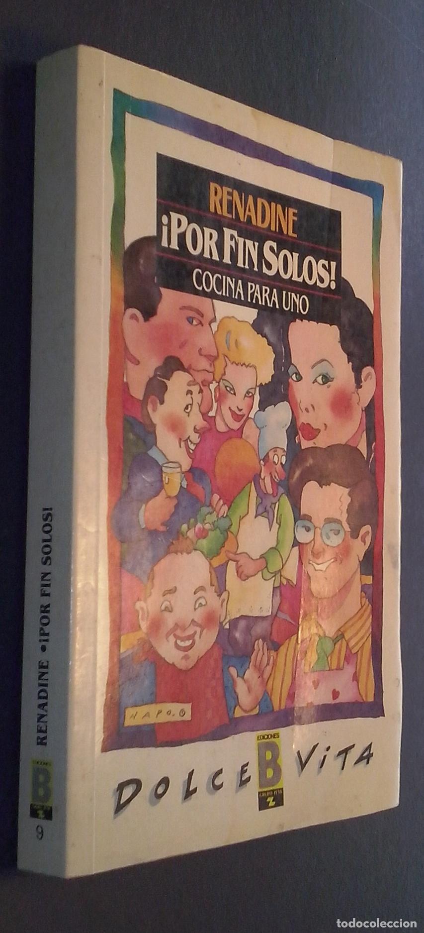 books: Por fin solos. cocina para uno - RENADINE:
