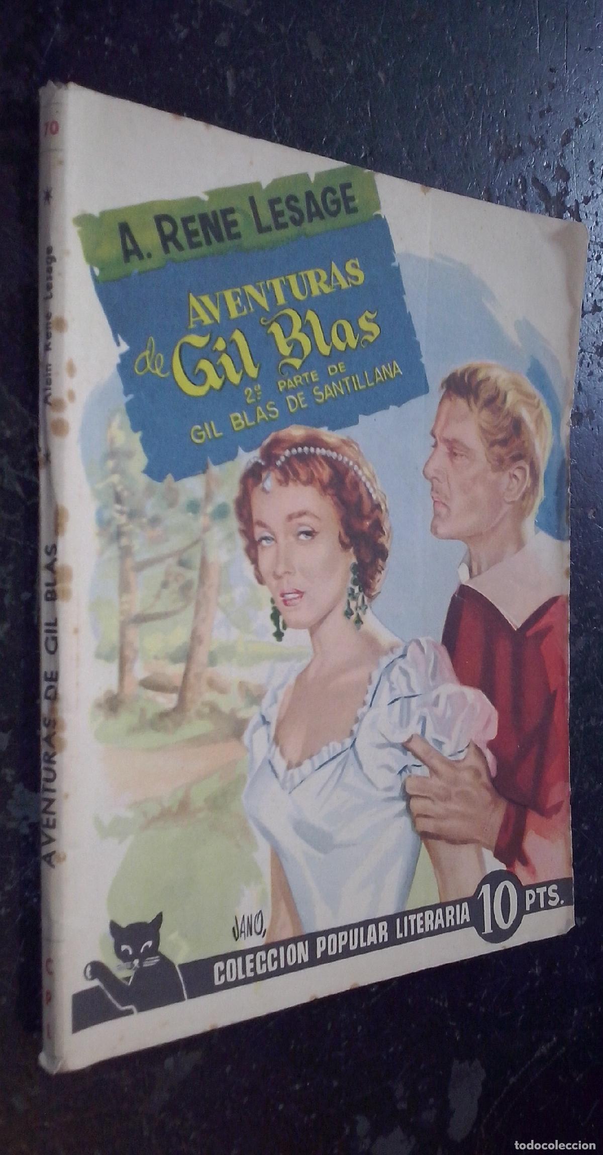 Livros em segunda m&atilde;o: Aventuras de Gil Blas. 2&ordf; parte de Gil Blas de Santillana - RENE LESAGE, A.: