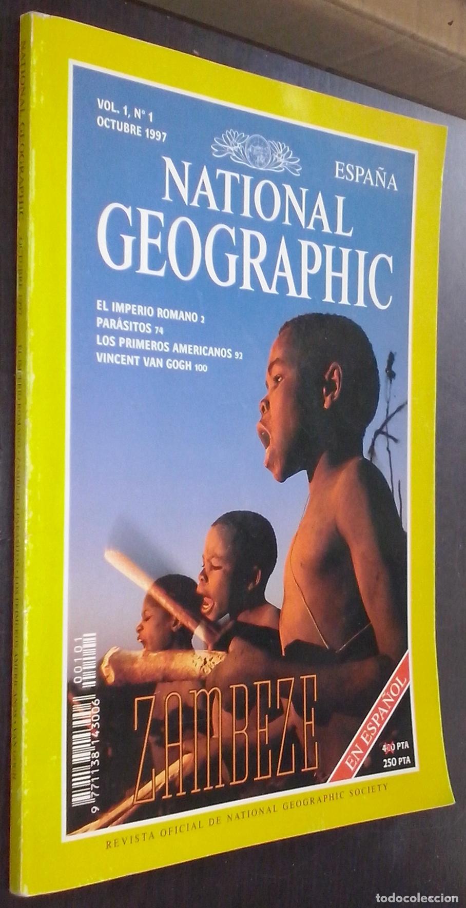 B&uuml;cher: National Geographic. Volumen 1. N&ordm; 1. Octubre 1997 - REVISTA: