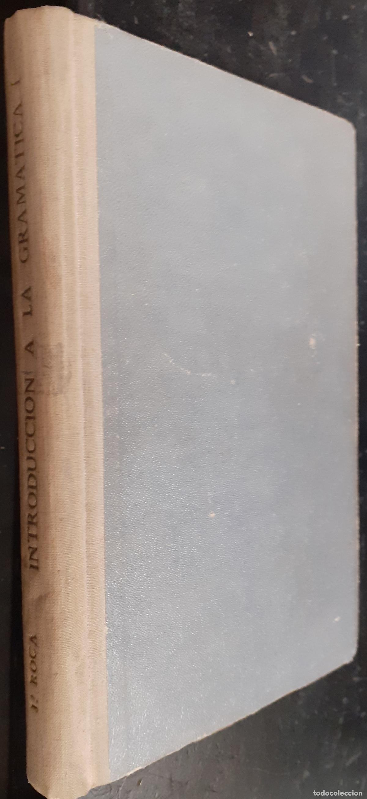 books: Introducci&oacute;n a la gram&aacute;tica 1 - ROCA PONS, Jos&eacute;: